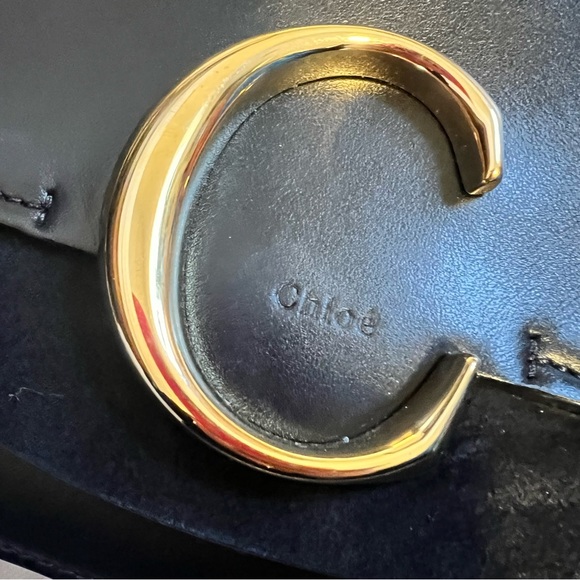 Chloé “C” Clutch with Chain - excellent condition - Picture 5 of 10